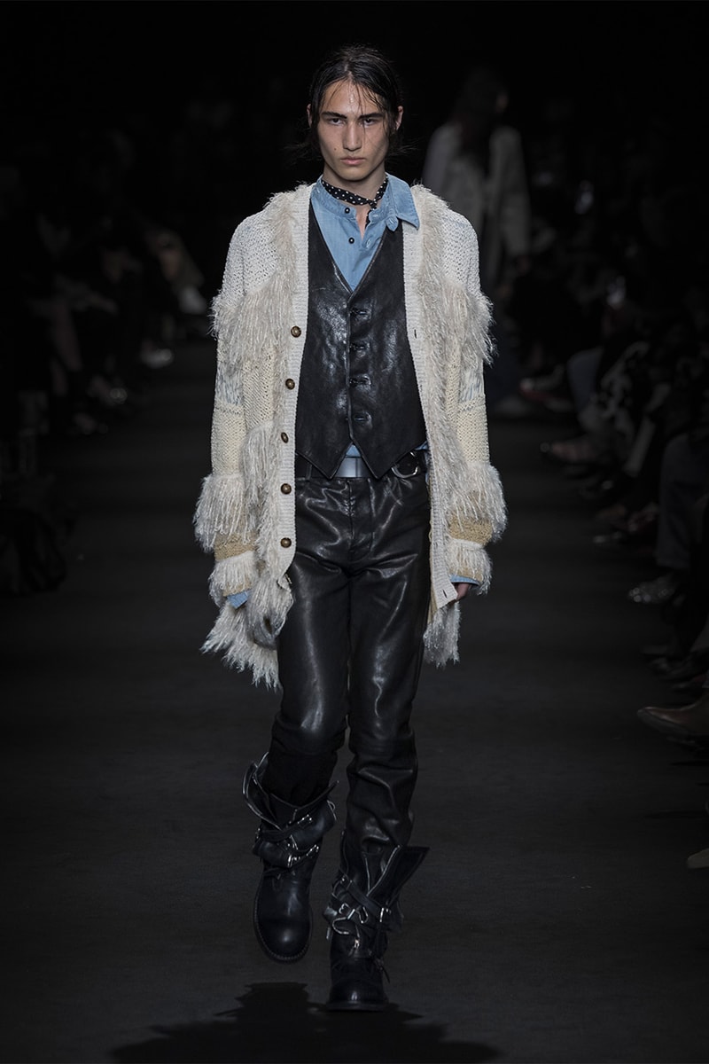 Ann Demeulemeester Spring/Summer 2027 “LONESOME HEAVEN” Collection Runway Paris Fashion Week Stefano Gallici