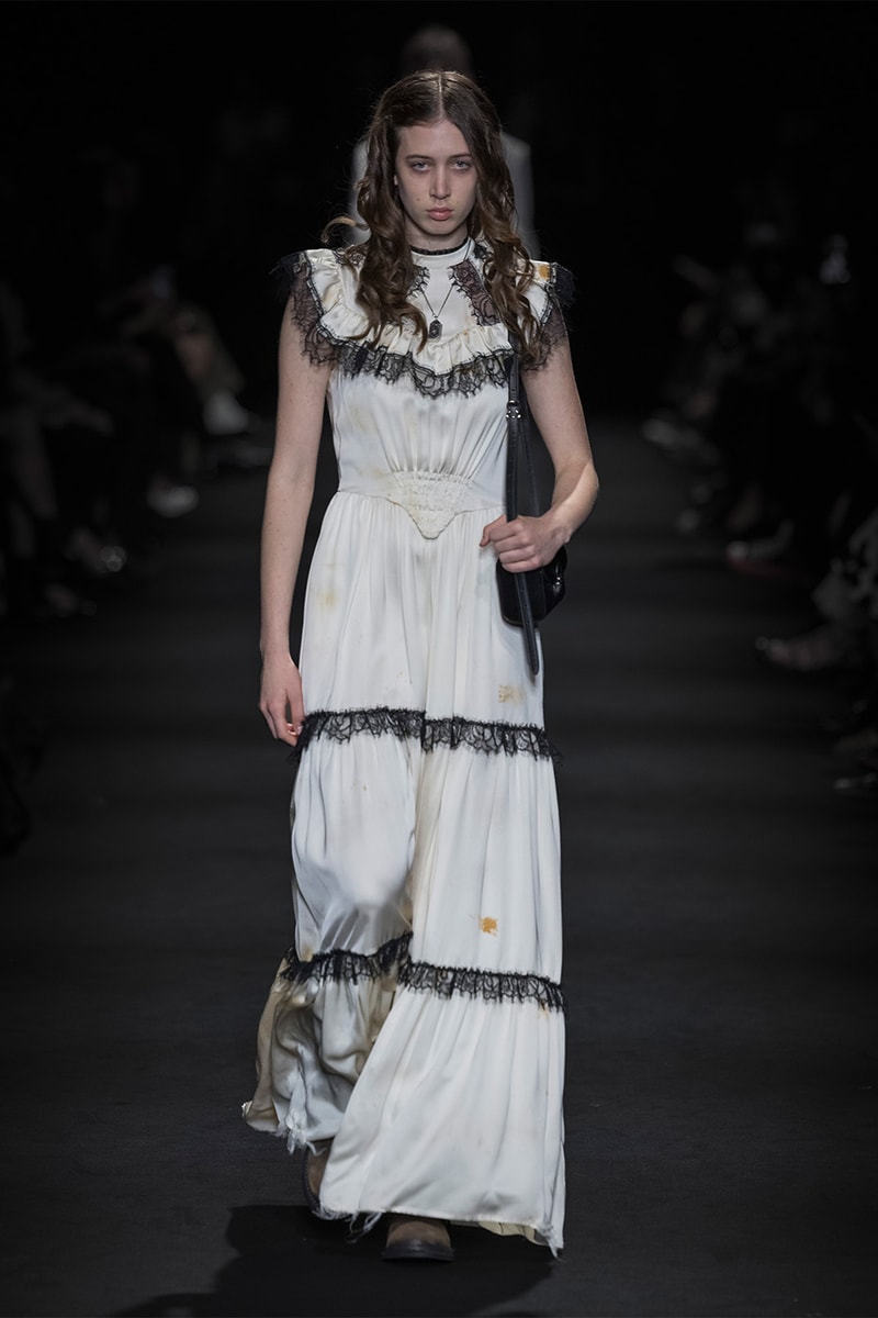 Ann Demeulemeester Spring/Summer 2027 “LONESOME HEAVEN” Collection Runway Paris Fashion Week Stefano Gallici