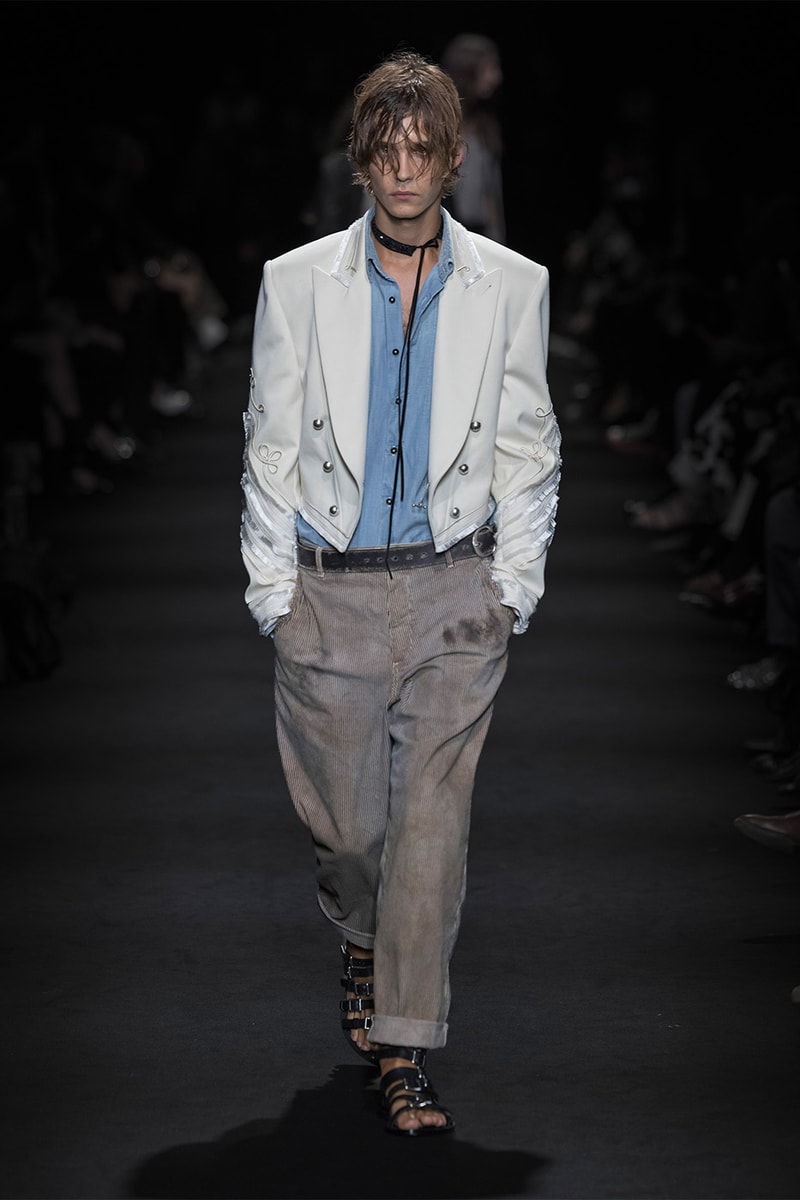 Ann Demeulemeester Spring/Summer 2027 “LONESOME HEAVEN” Collection Runway Paris Fashion Week Stefano Gallici