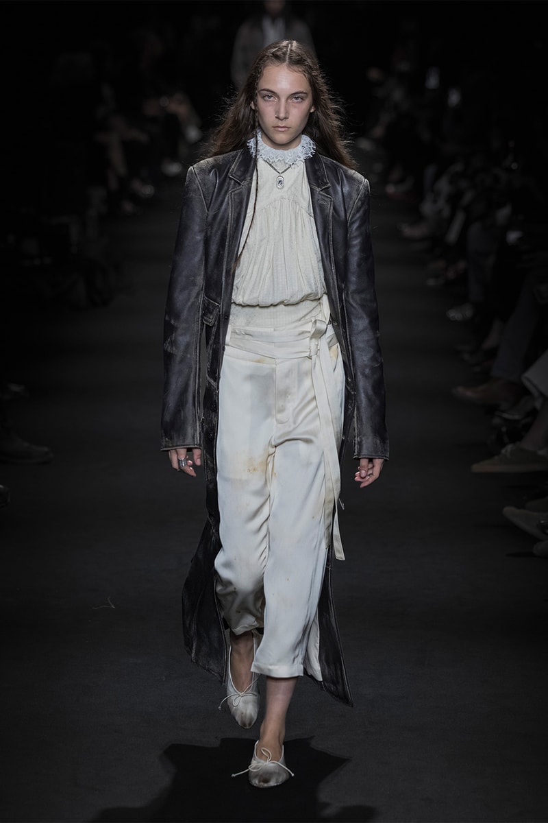 Ann Demeulemeester Spring/Summer 2027 “LONESOME HEAVEN” Collection Runway Paris Fashion Week Stefano Gallici