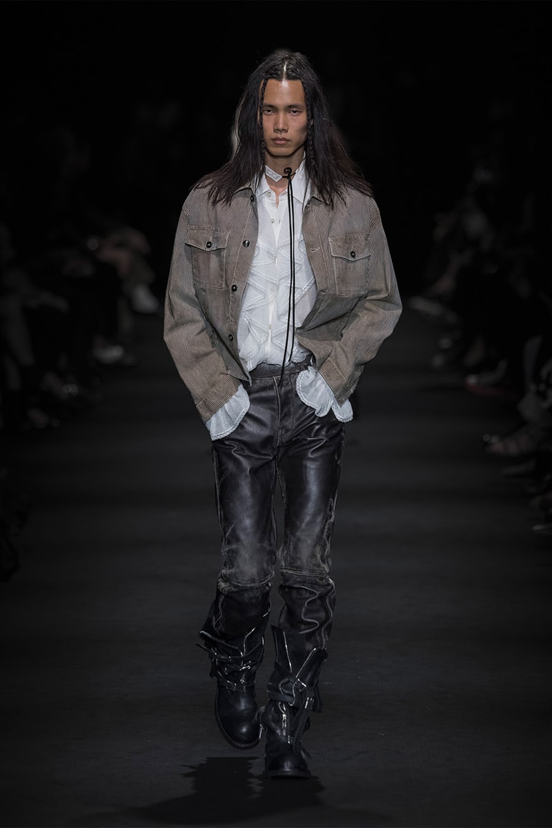 Ann Demeulemeester Spring/Summer 2027 “LONESOME HEAVEN” Collection Runway Paris Fashion Week Stefano Gallici