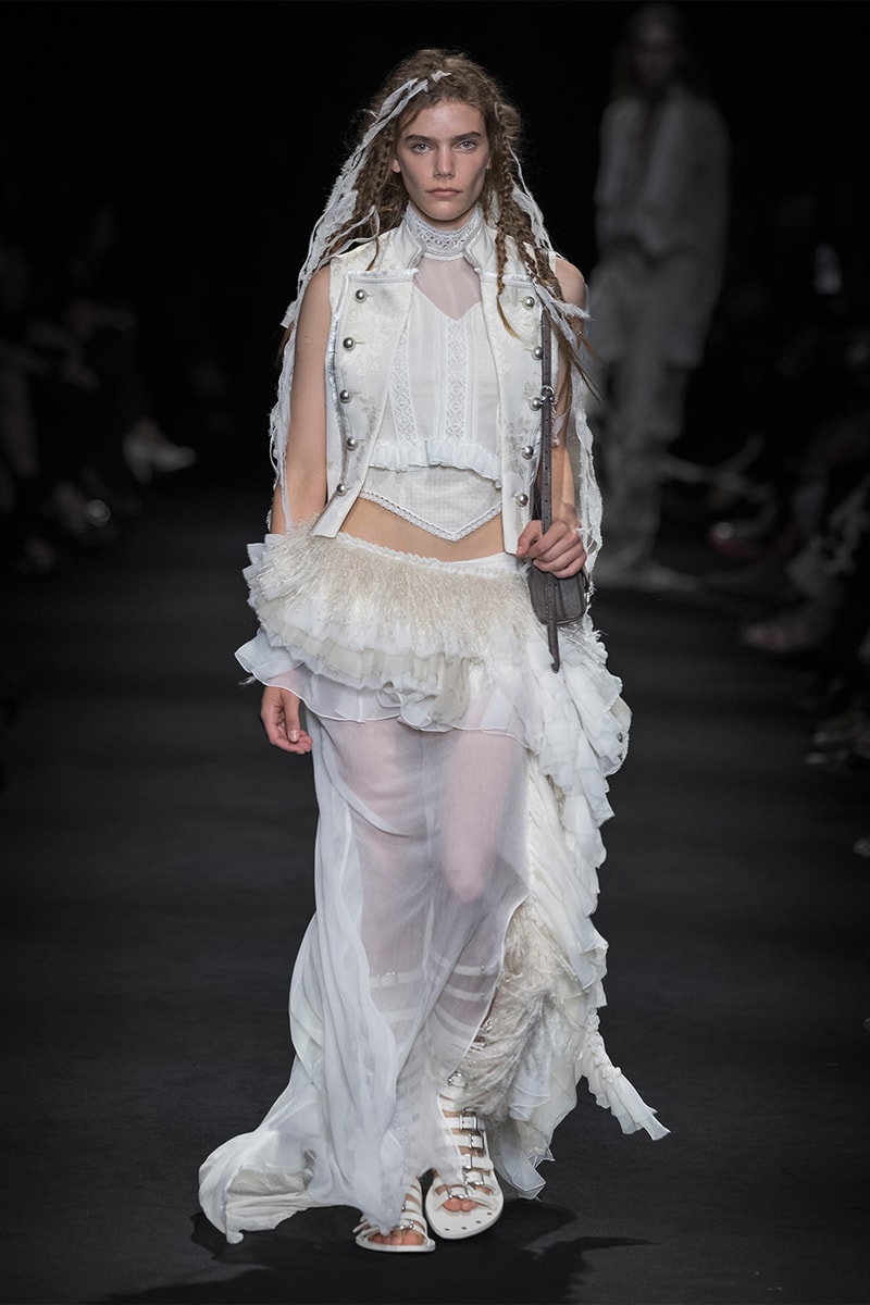 Ann Demeulemeester Spring/Summer 2027 “LONESOME HEAVEN” Collection Runway Paris Fashion Week Stefano Gallici