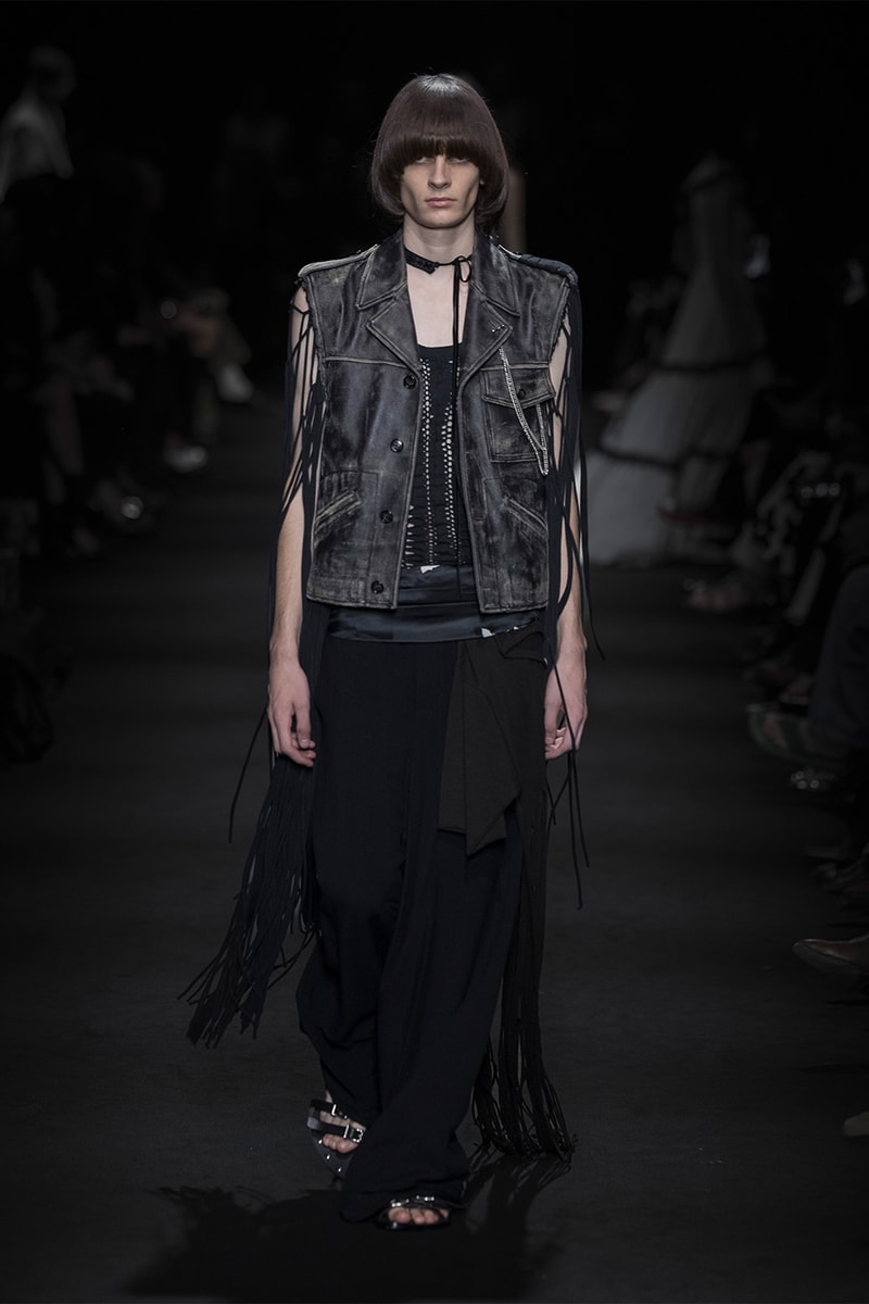 Ann Demeulemeester Spring/Summer 2027 “LONESOME HEAVEN” Collection Runway Paris Fashion Week Stefano Gallici