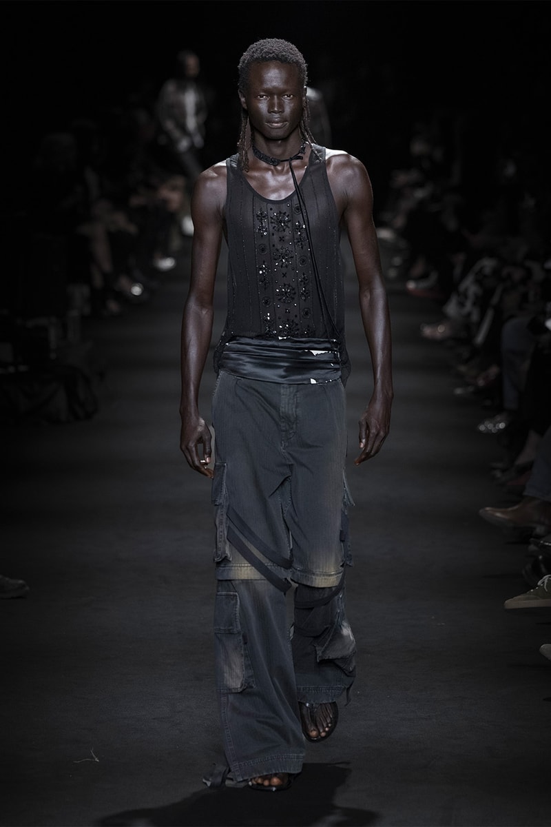 Ann Demeulemeester Spring/Summer 2027 “LONESOME HEAVEN” Collection Runway Paris Fashion Week Stefano Gallici
