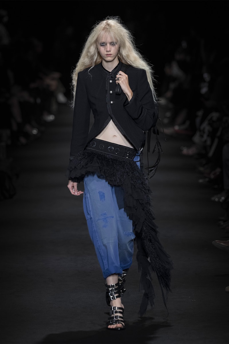 Ann Demeulemeester Spring/Summer 2027 “LONESOME HEAVEN” Collection Runway Paris Fashion Week Stefano Gallici