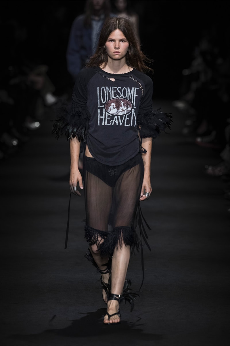 Ann Demeulemeester Spring/Summer 2027 “LONESOME HEAVEN” Collection Runway Paris Fashion Week Stefano Gallici