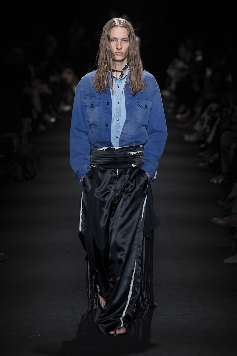 Ann Demeulemeester Spring/Summer 2027 “LONESOME HEAVEN” Collection Runway Paris Fashion Week Stefano Gallici