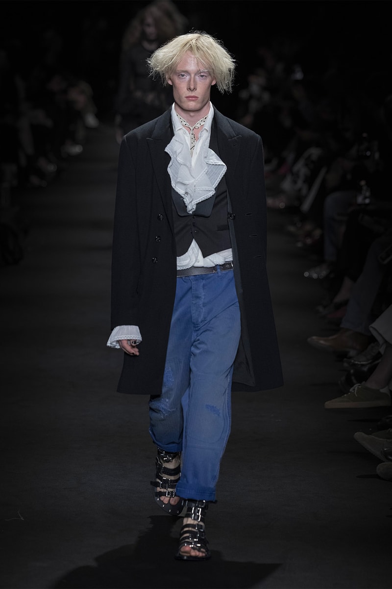 Ann Demeulemeester Spring/Summer 2027 “LONESOME HEAVEN” Collection Runway Paris Fashion Week Stefano Gallici