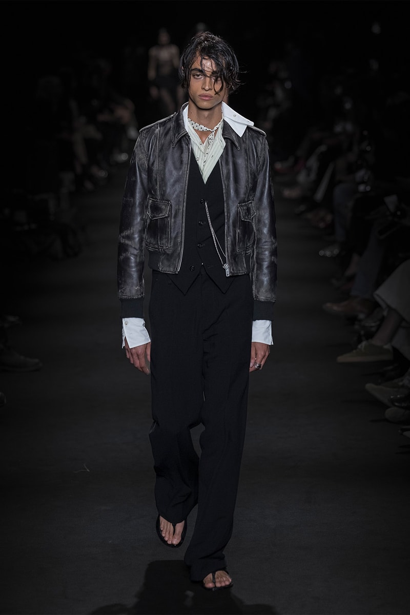Ann Demeulemeester Spring/Summer 2027 “LONESOME HEAVEN” Collection Runway Paris Fashion Week Stefano Gallici