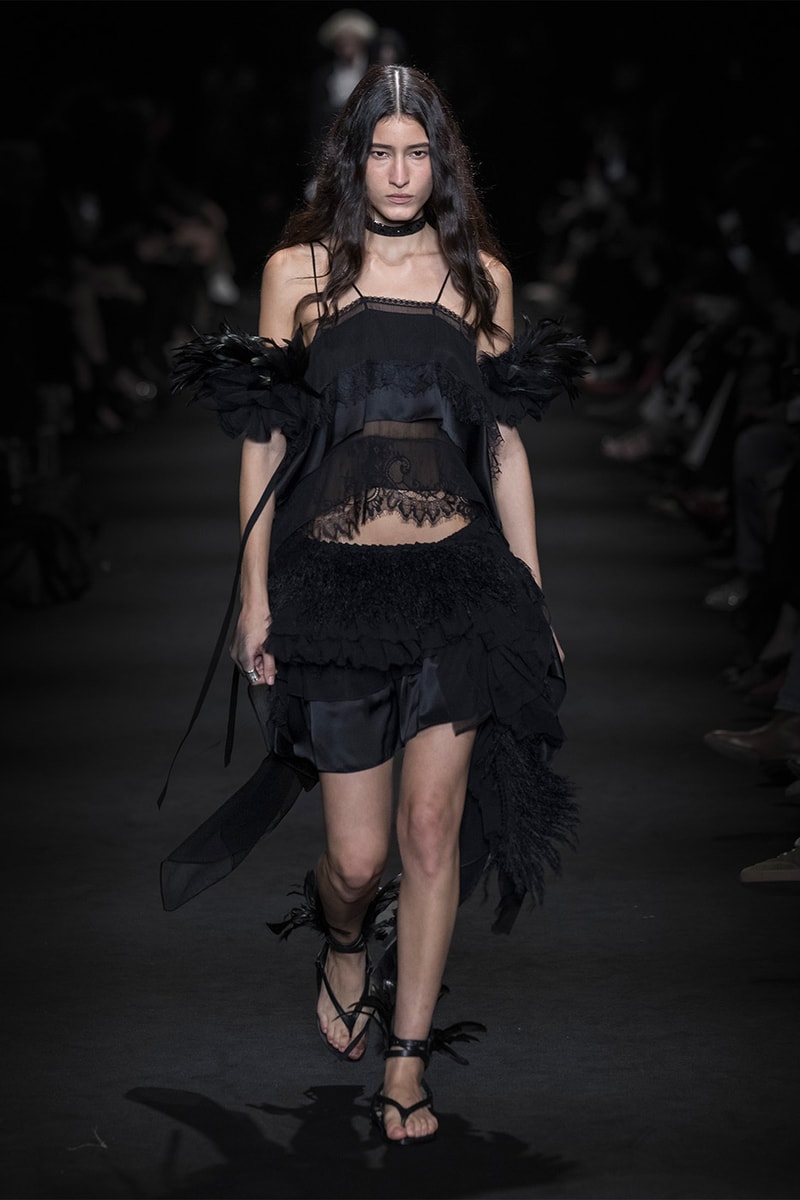 Ann Demeulemeester Spring/Summer 2027 “LONESOME HEAVEN” Collection Runway Paris Fashion Week Stefano Gallici