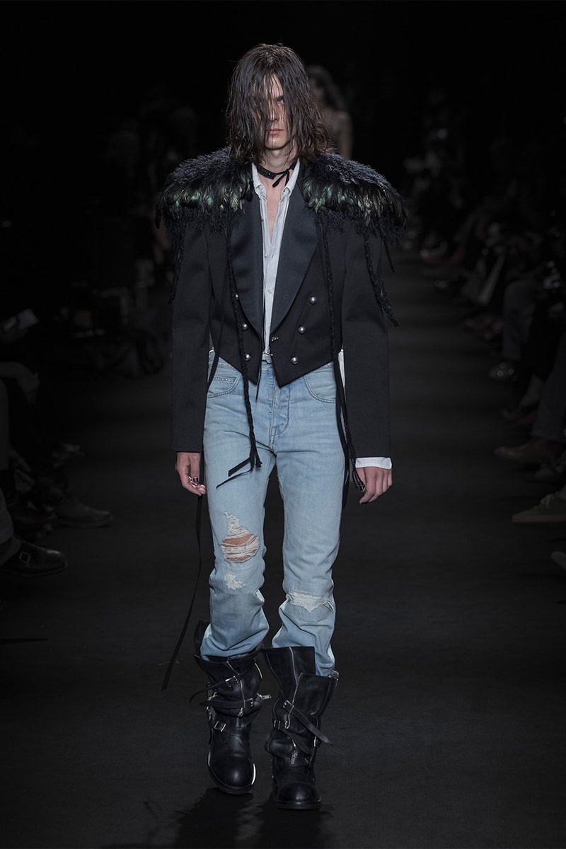 Ann Demeulemeester Spring/Summer 2027 “LONESOME HEAVEN” Collection Runway Paris Fashion Week Stefano Gallici