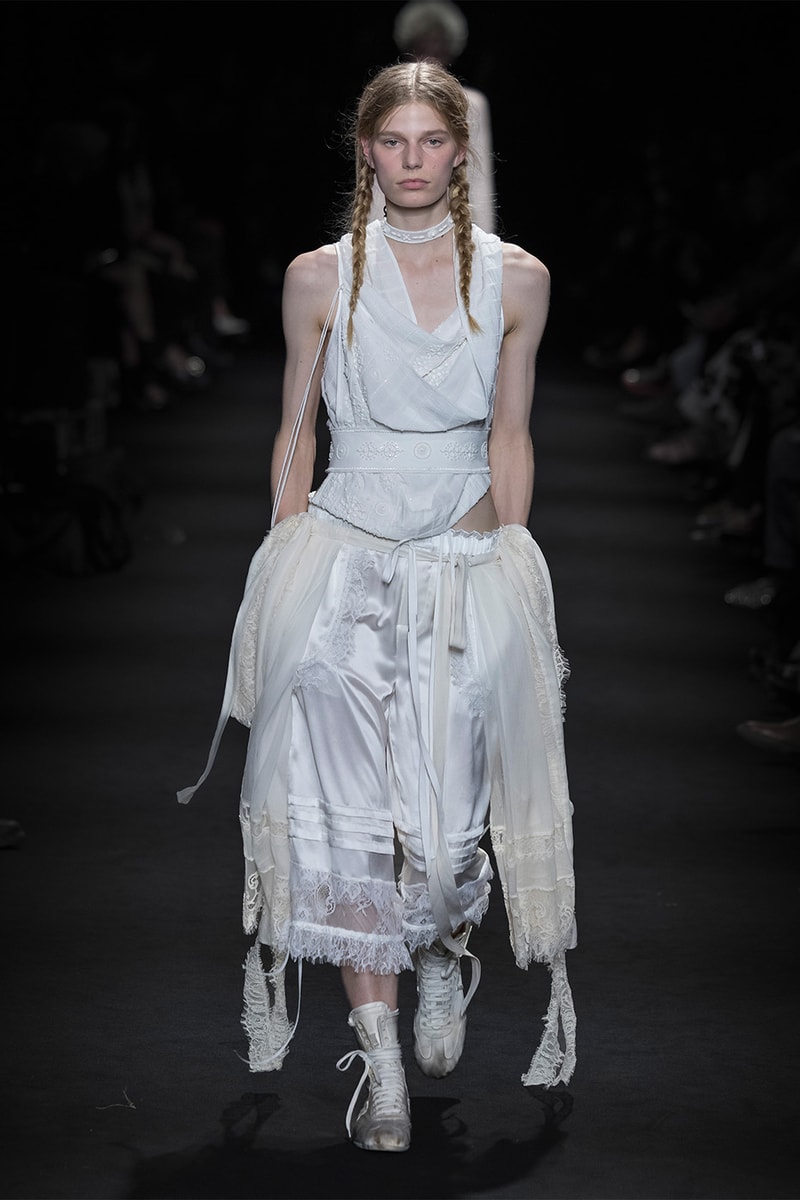 Ann Demeulemeester Spring/Summer 2027 “LONESOME HEAVEN” Collection Runway Paris Fashion Week Stefano Gallici