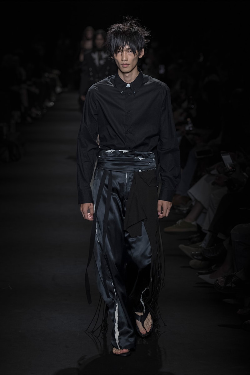 Ann Demeulemeester Spring/Summer 2027 “LONESOME HEAVEN” Collection Runway Paris Fashion Week Stefano Gallici