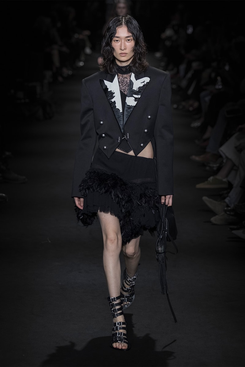 Ann Demeulemeester Spring/Summer 2027 “LONESOME HEAVEN” Collection Runway Paris Fashion Week Stefano Gallici