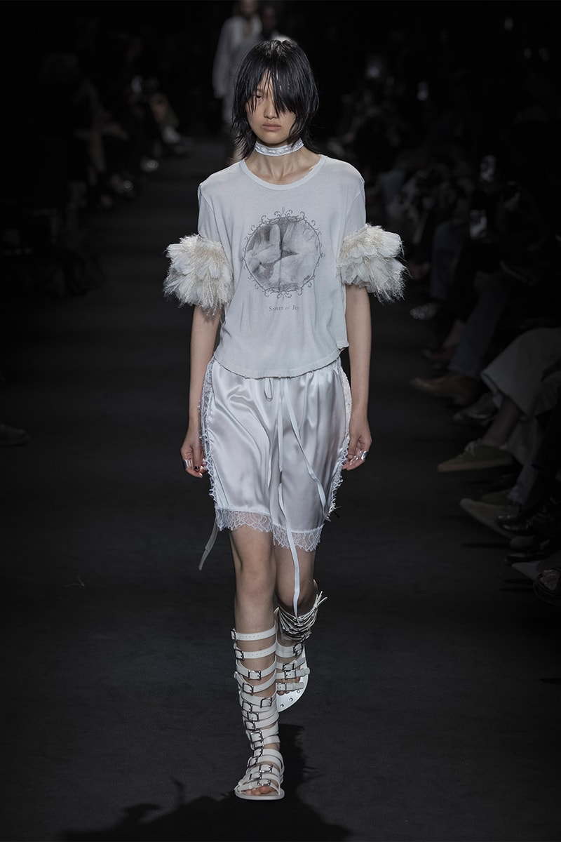 Ann Demeulemeester Spring/Summer 2027 “LONESOME HEAVEN” Collection Runway Paris Fashion Week Stefano Gallici