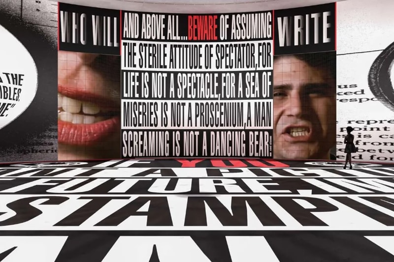 Barbara Kruger Exhibition History of Tears Pinault Collection Bourse de Commerce Paris Art Artworks