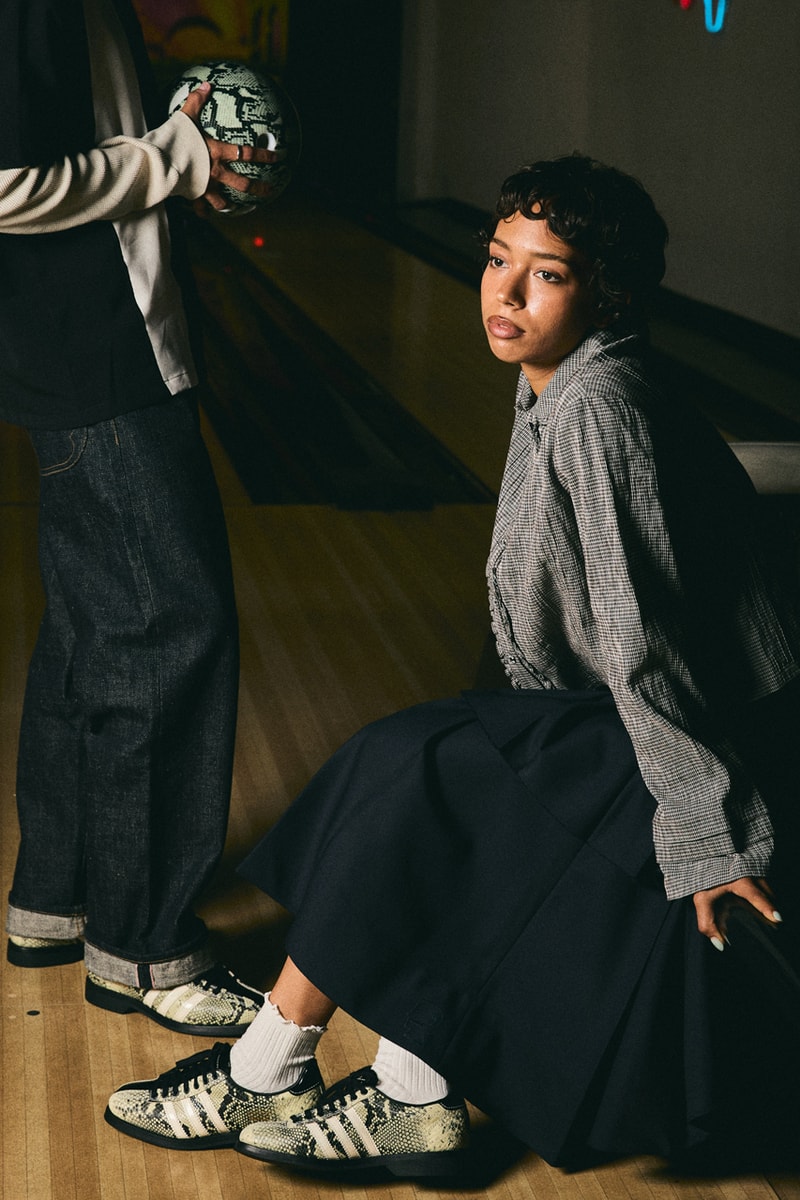 Brain Dead x adidas Bowling Shoe Snakeskin & Leopard