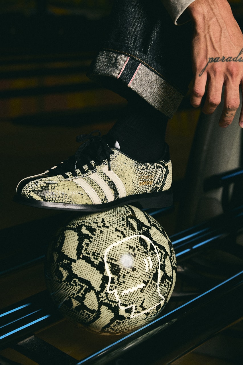 Brain Dead x adidas Bowling Shoe Snakeskin & Leopard