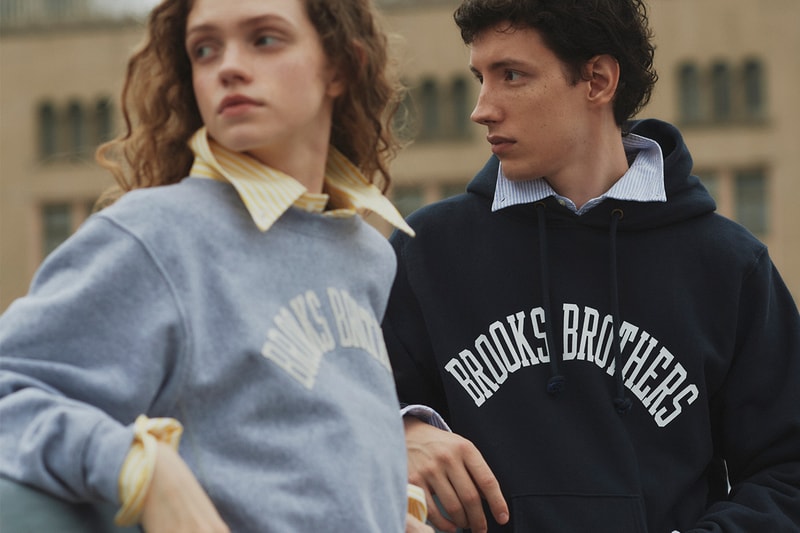 Brooks Brothers and Champion Unite for Japan-Exclusive Reverse Weave® Capsule Blending American Heritage