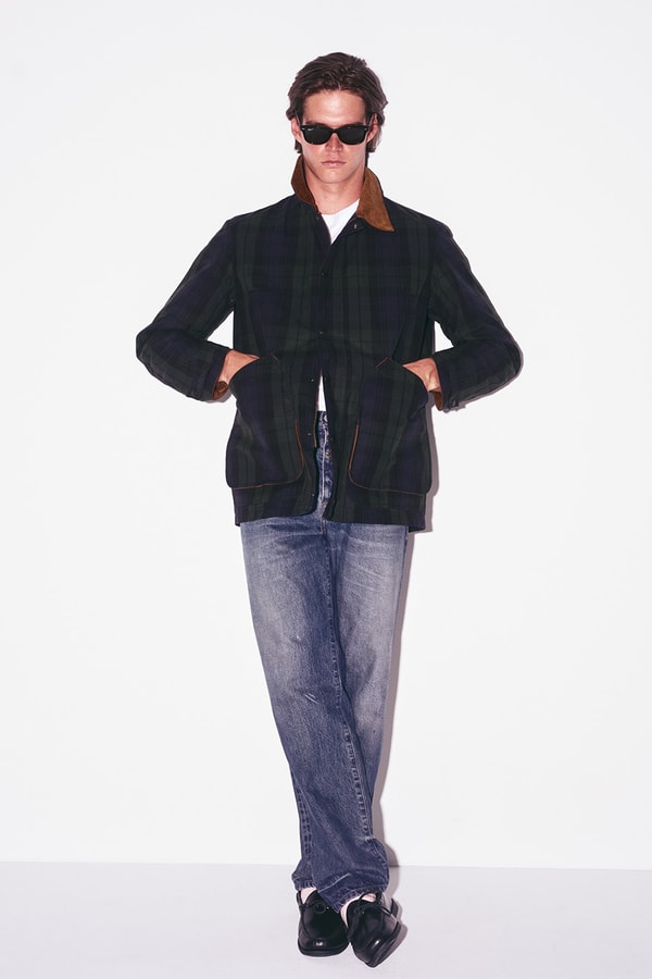 J.Crew Barbour® Beaufort® Jacket Apple Green Waxed Barn Jacket Blackwatch Plaid Release Info