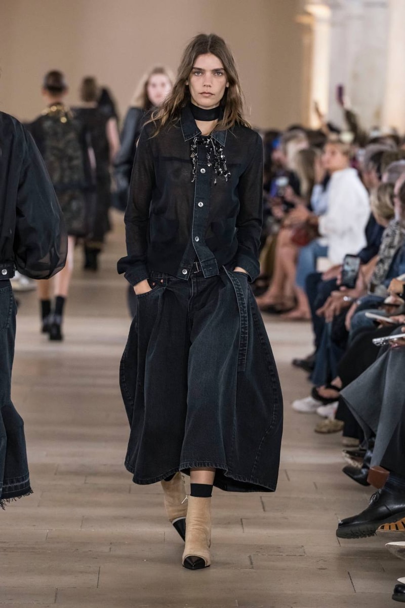sacai Chitose Abe Spring/Summer 2027 Womenswear Collection Runway Paris Fashion Week 