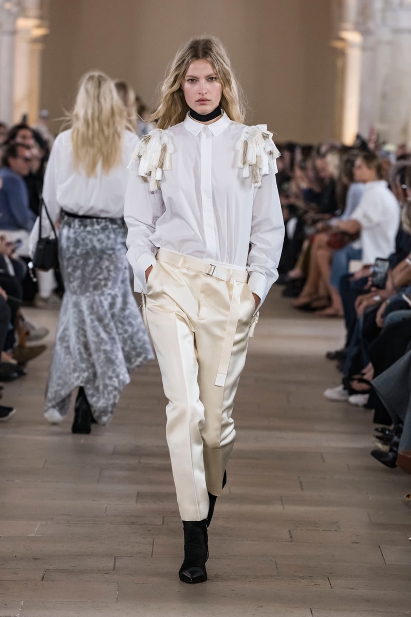 sacai Chitose Abe Spring/Summer 2027 Womenswear Collection Runway Paris Fashion Week 
