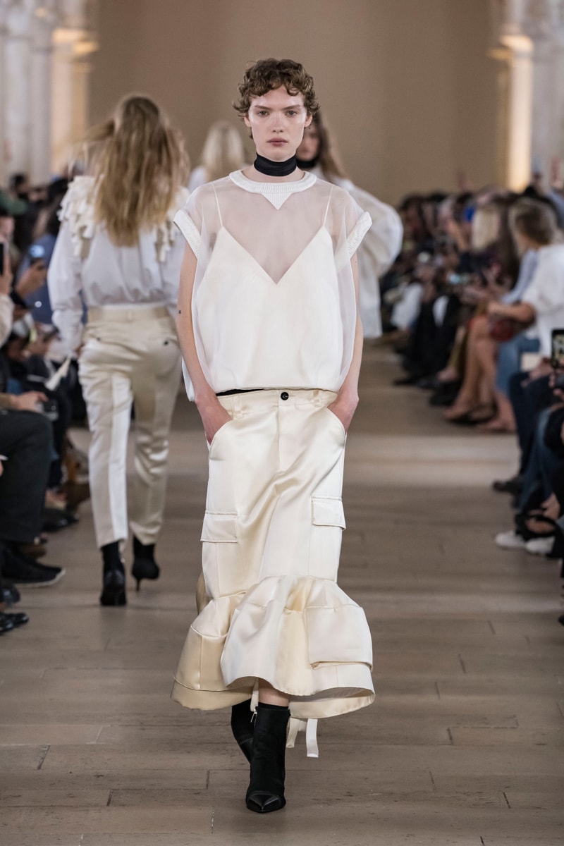 sacai Chitose Abe Spring/Summer 2027 Womenswear Collection Runway Paris Fashion Week 