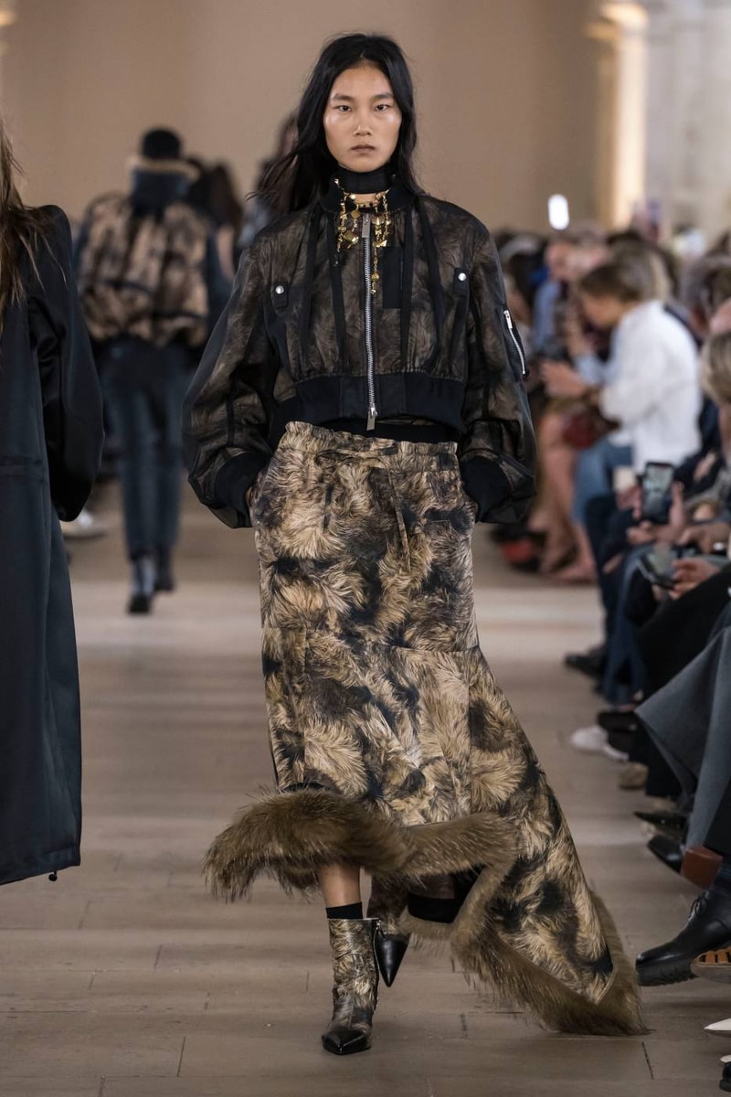 sacai Chitose Abe Spring/Summer 2027 Womenswear Collection Runway Paris Fashion Week 