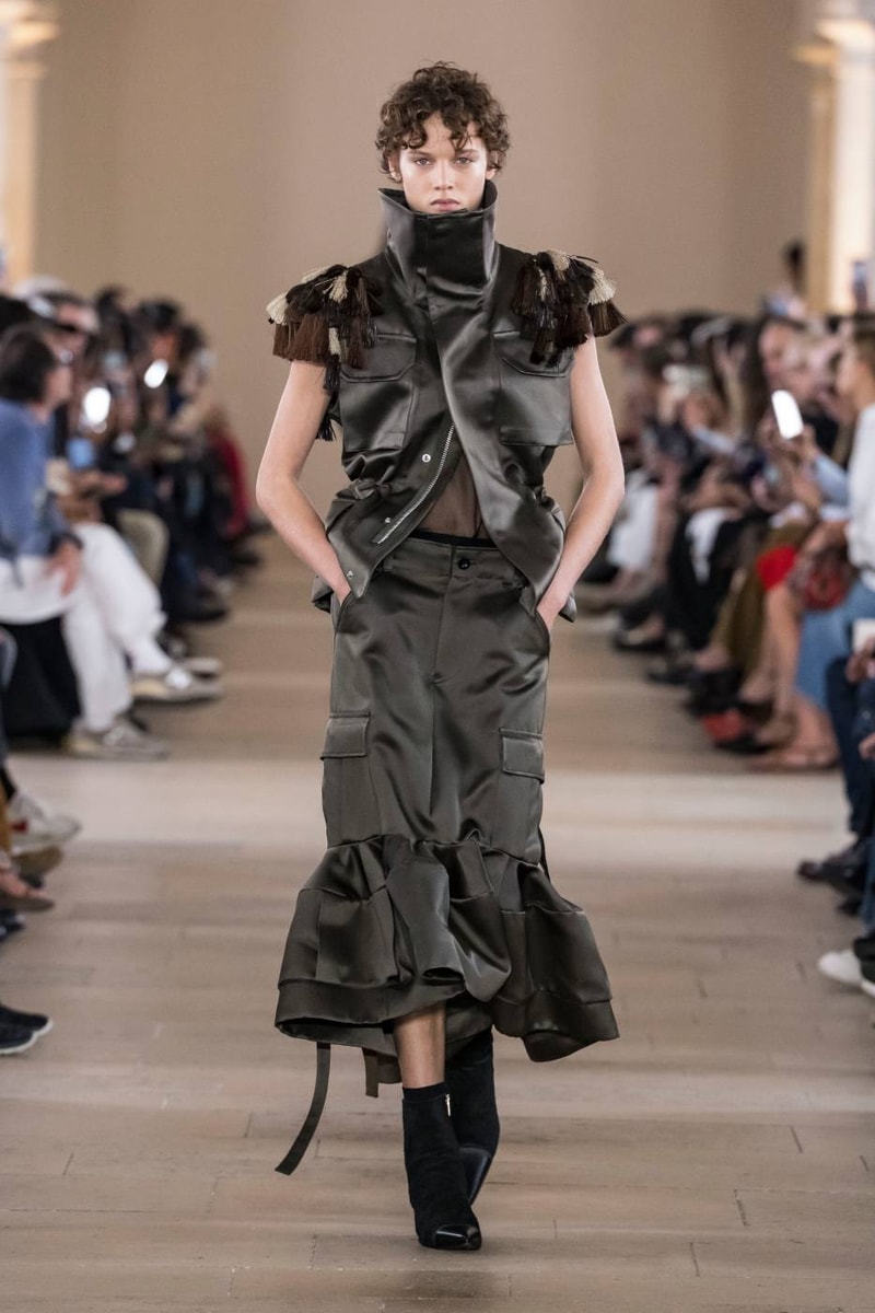 sacai Chitose Abe Spring/Summer 2027 Womenswear Collection Runway Paris Fashion Week 