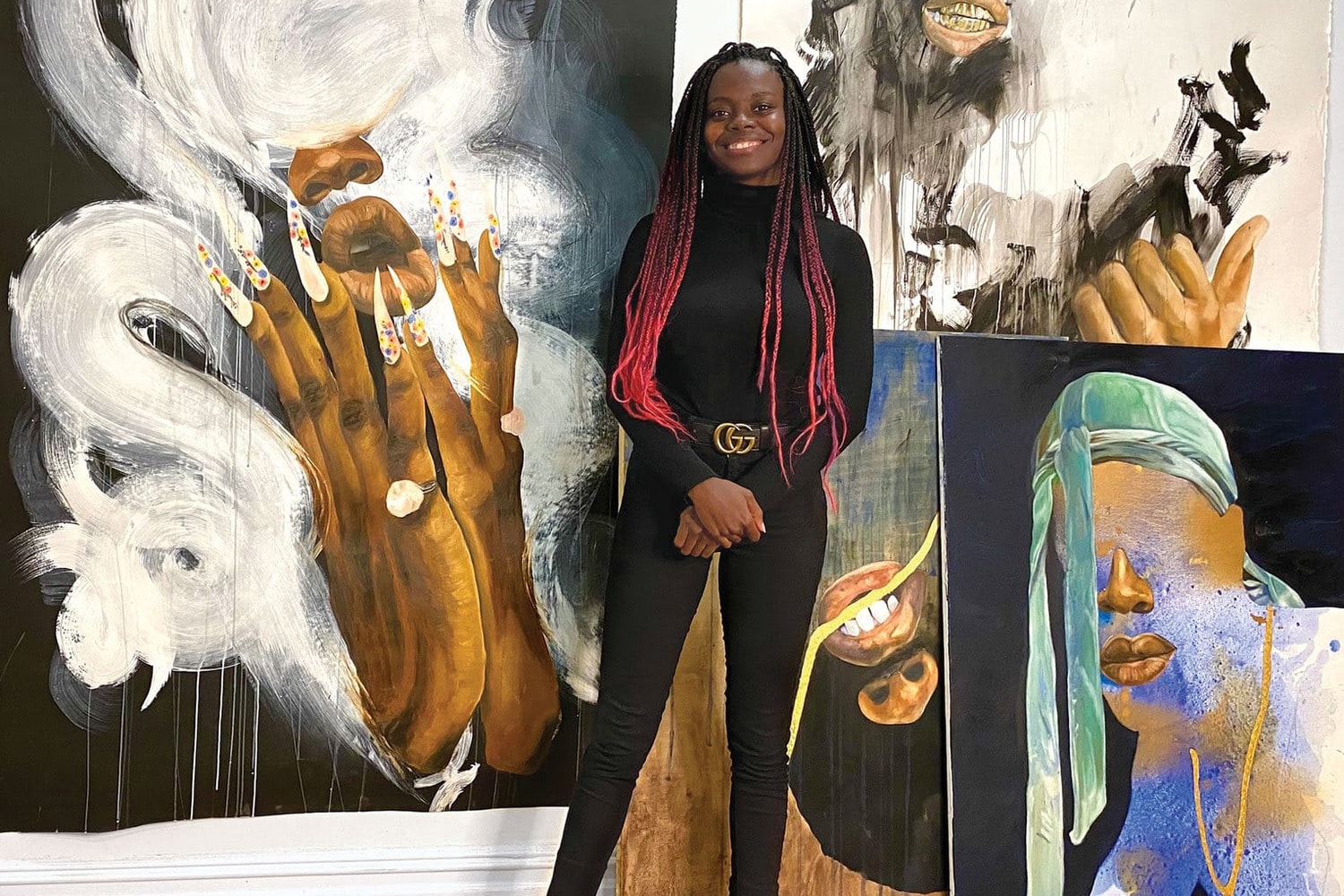 destinee ross sutton galleries artists contemporary art artworks painting sculptures african diaspora