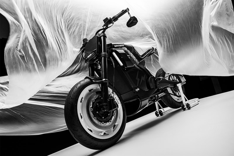 Fragment and DAB Motors Collaborate with BRABUS for a Striking Monochrome URBAN E Electric Motorcycle