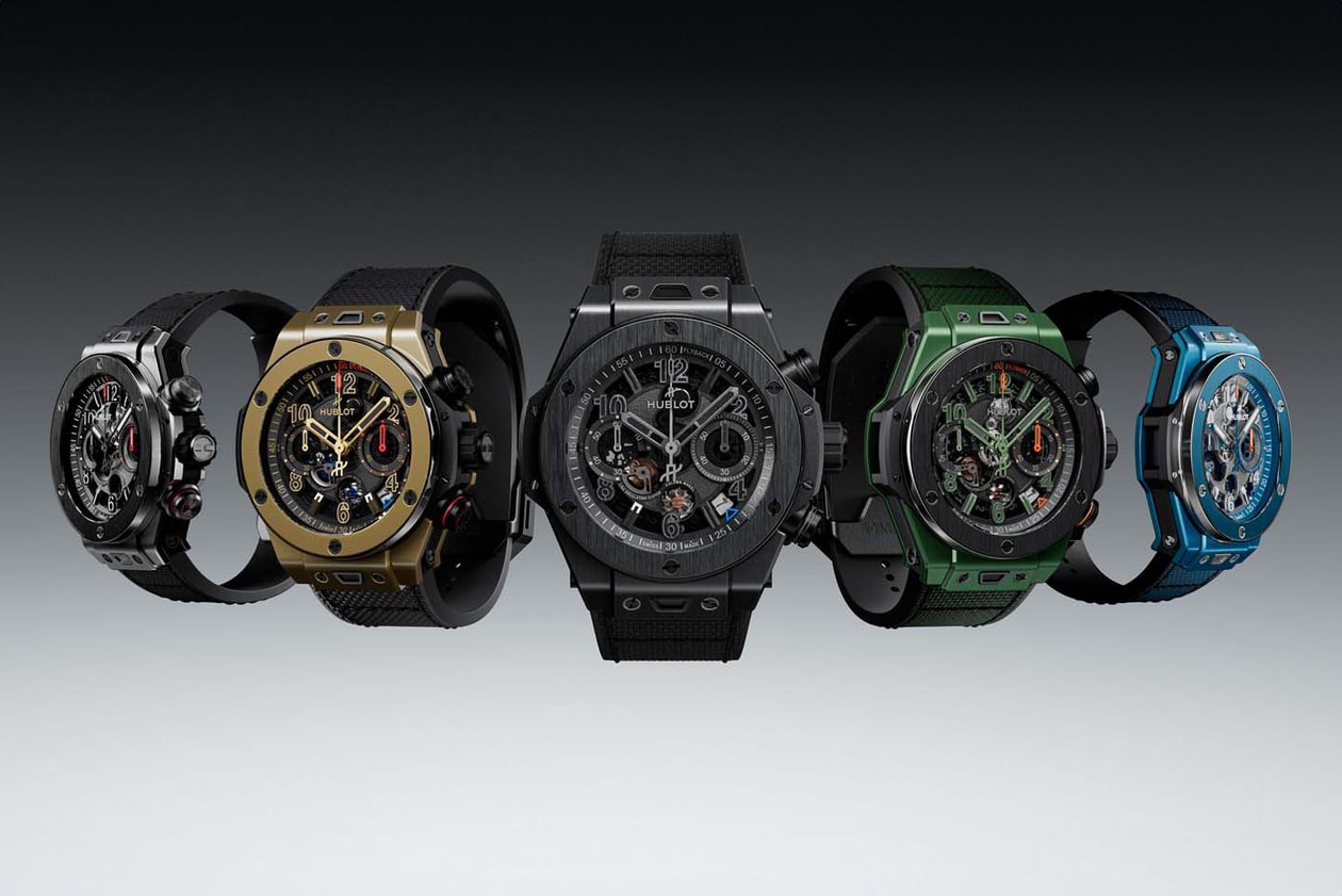 Hublot with Patrick Mahomes and the Big Bang Reloaded Magic Gold