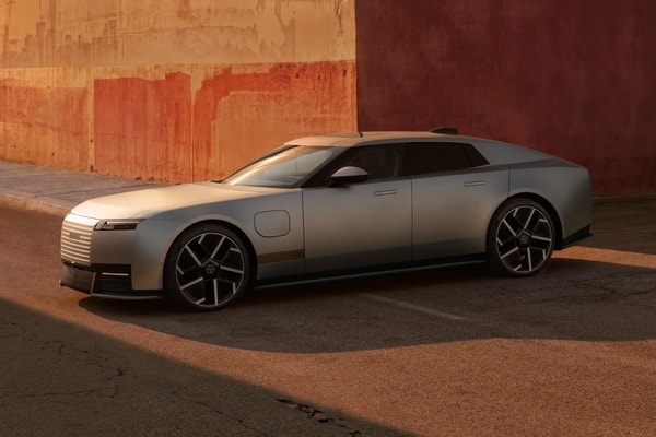 Jaguar Type 01 electric luxury sedan fastback rear design