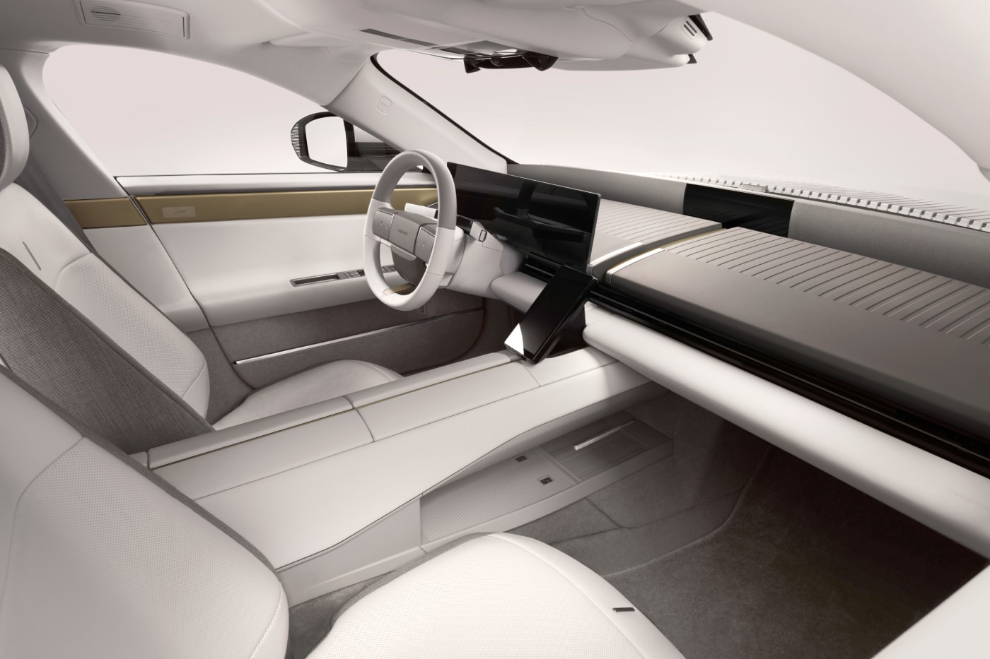 Jaguar Type 01 electric luxury sedan fastback rear design