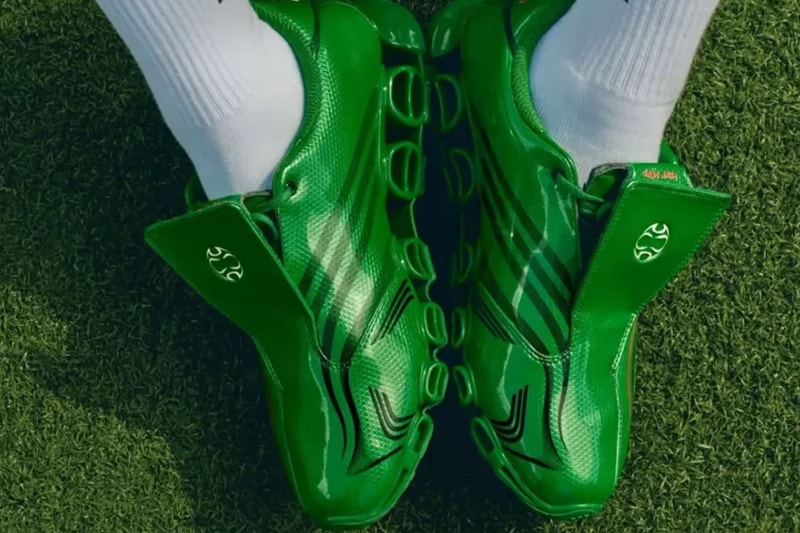 JAH JAH × adidas F50 TUNIT “Green/Core Black/Yellow” LA3614 collaboration release info paris france