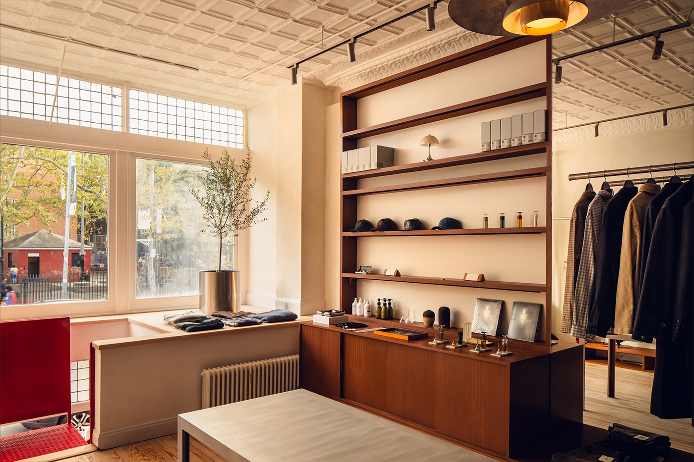 Interior of the new Million Goods Fort Greene retail store in Brooklyn