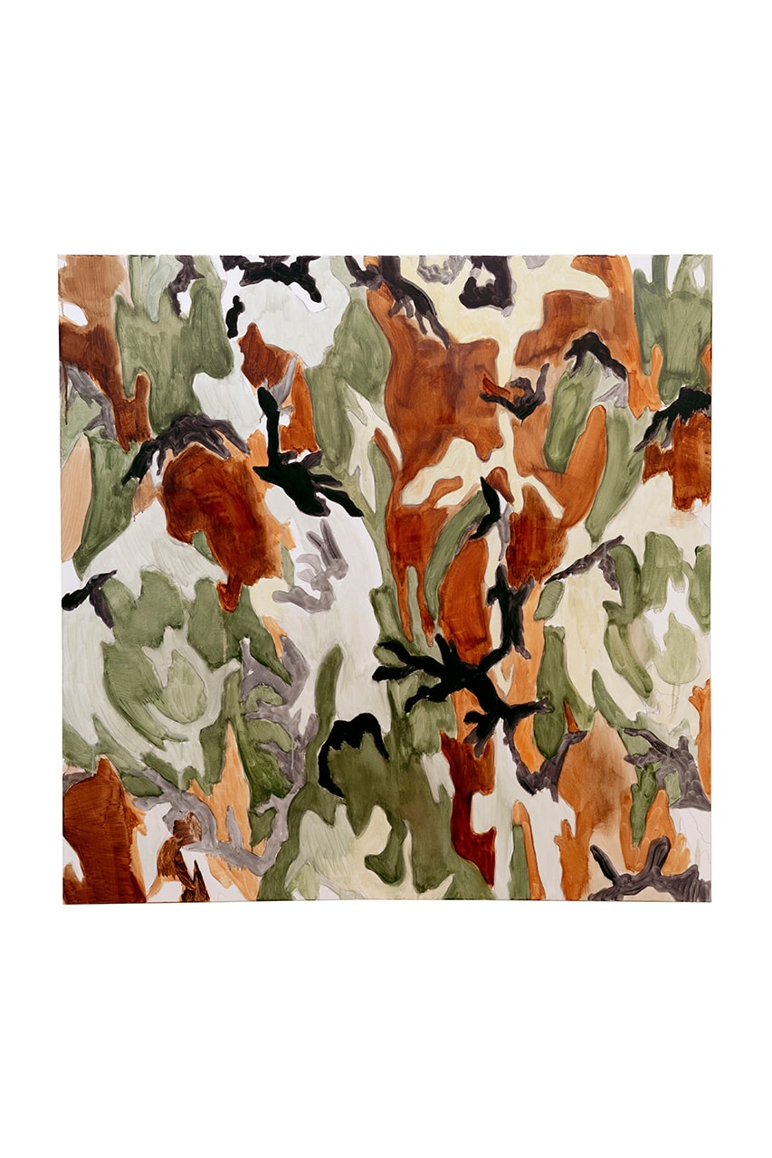 Exhibition, Soldier, Gallery, London, Art, Paintings, Camouflage, Lagos, Artist, Streetwear, Hypebeast, Hypeart, Camo, Canvas