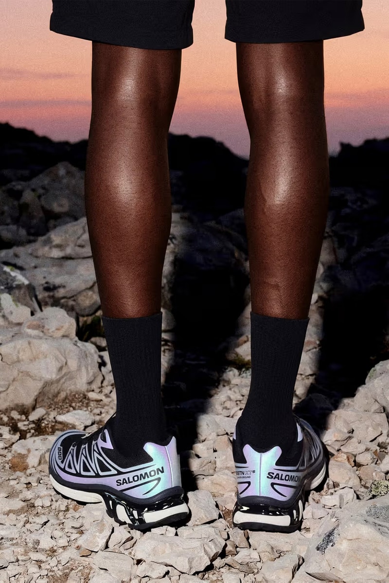 BSTN Salomon XT-6 IRIDESCENT “Black/Almond Milk” L45567700 Release Info
