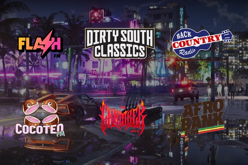 Grand Theft Auto VI Radio Stations Feature Top Artists