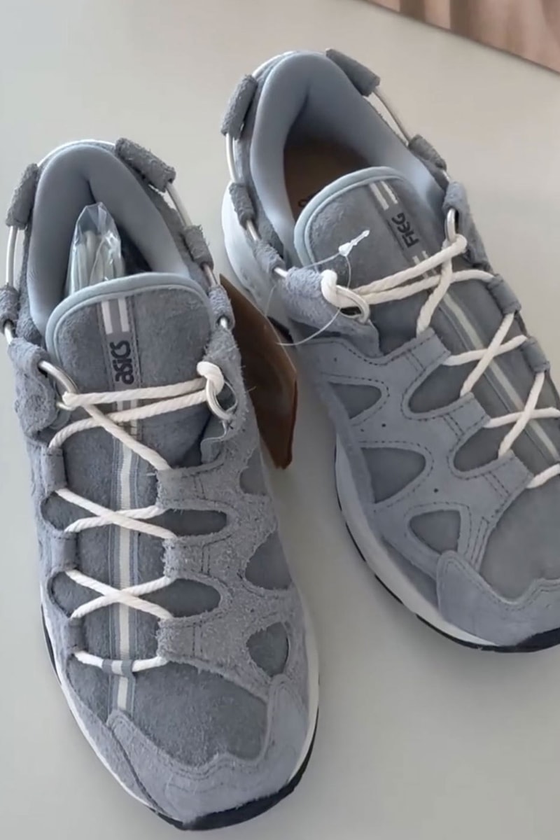 KITH Unites Giorgio Armani and ASICS for a Tri-Branded GEL-Mai 0.1 dream of the dune first look new colorway 