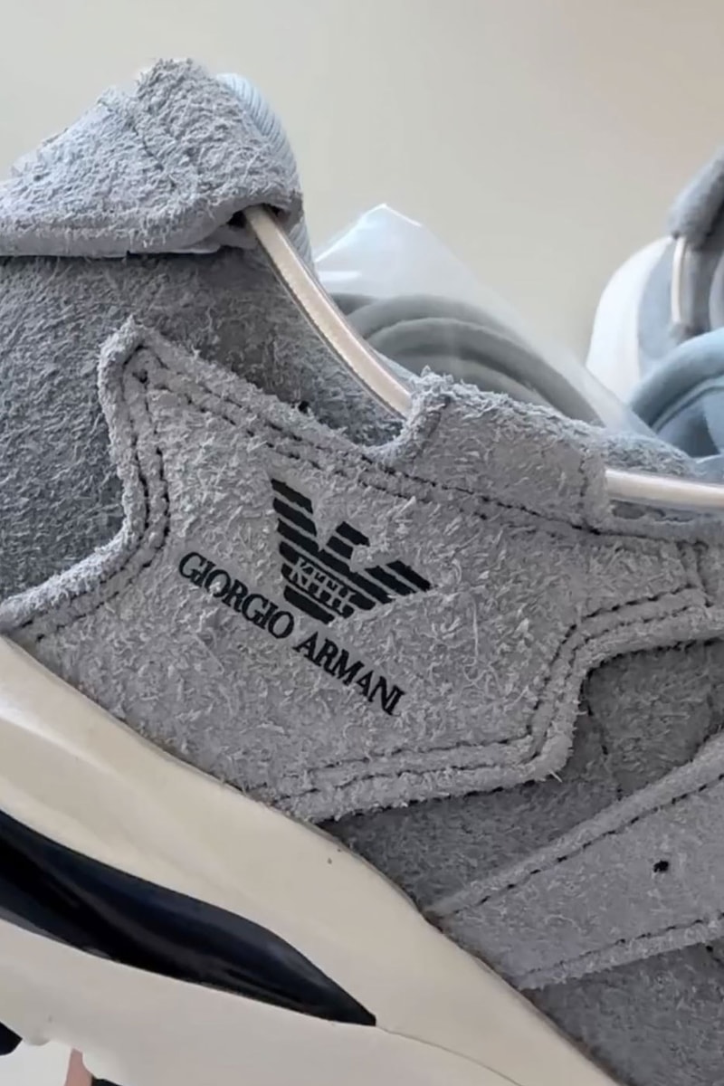 KITH Unites Giorgio Armani and ASICS for a Tri-Branded GEL-Mai 0.1 dream of the dune first look new colorway 