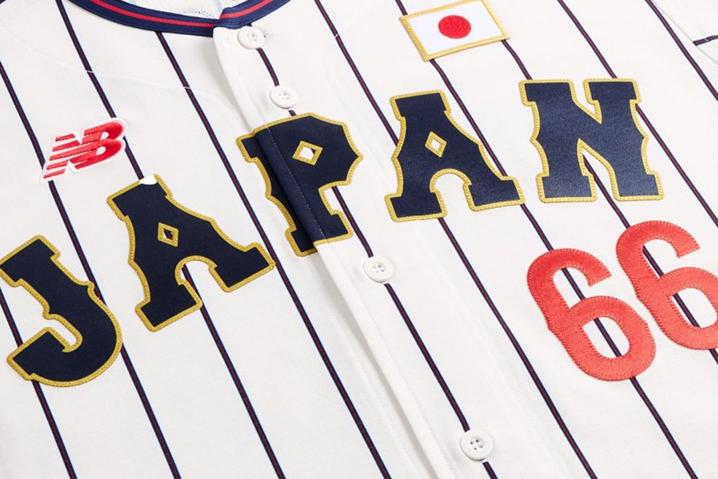 New Balance and Samurai Japan Unveil Redesigned National Team Uniforms collaboration baseball SJ caps  jerseys 