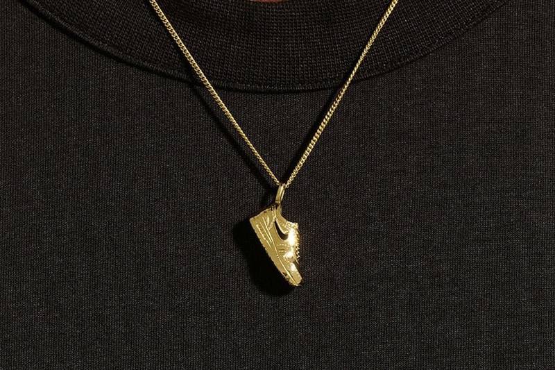 Nike Expands Jewelry Collection With $5,750 Air Force 1 Pendant and Iced-Out Swoosh Necklaces