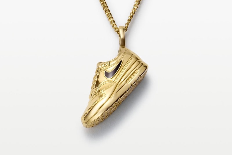 Nike Expands Jewelry Collection With $5,750 Air Force 1 Pendant and Iced-Out Swoosh Necklaces