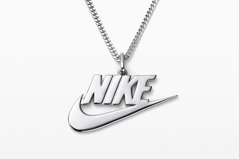 Nike Expands Jewelry Collection With $5,750 Air Force 1 Pendant and Iced-Out Swoosh Necklaces
