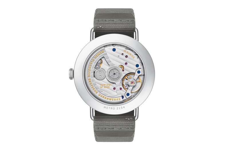 NOMOS Metro Date Power Reserve & Metro neomatik 41 Ice Blue Release Info Mark Braun