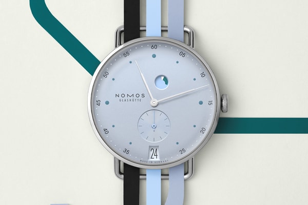 NOMOS Metro Date Power Reserve & Metro neomatik 41 Ice Blue Release Info Mark Braun