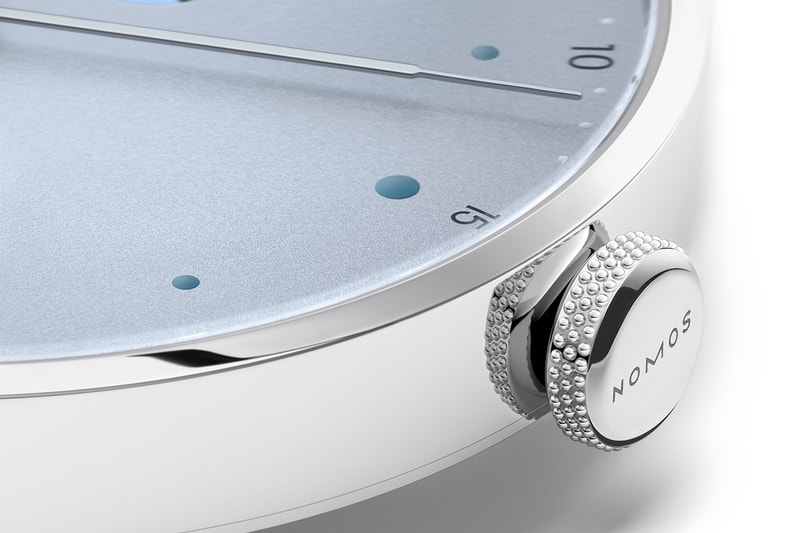 NOMOS Metro Date Power Reserve & Metro neomatik 41 Ice Blue Release Info Mark Braun