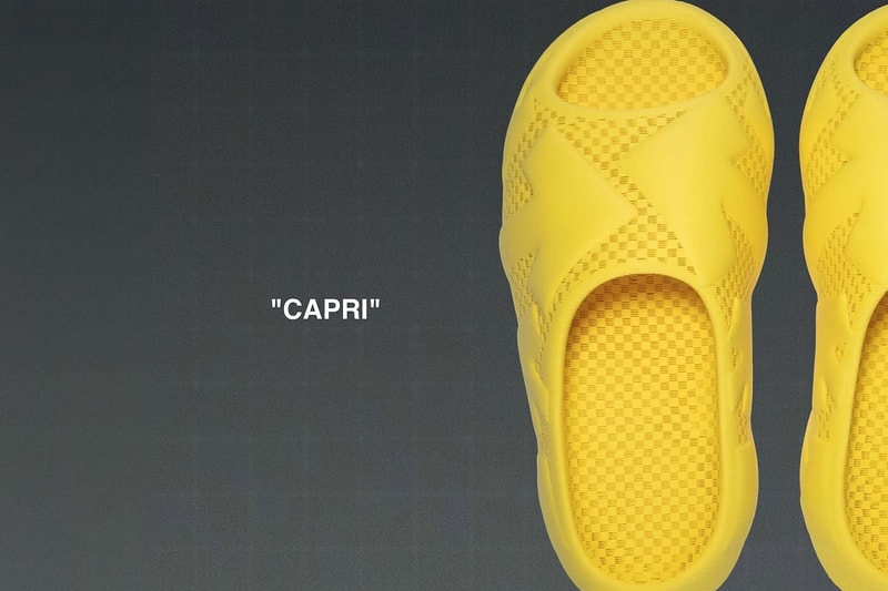 Off-White™ and Zellerfeld Unveil 3D-Printed "Arrows Teaser" Slide "Oat," "Black," "Yellow," "Stone," and "Lilac"