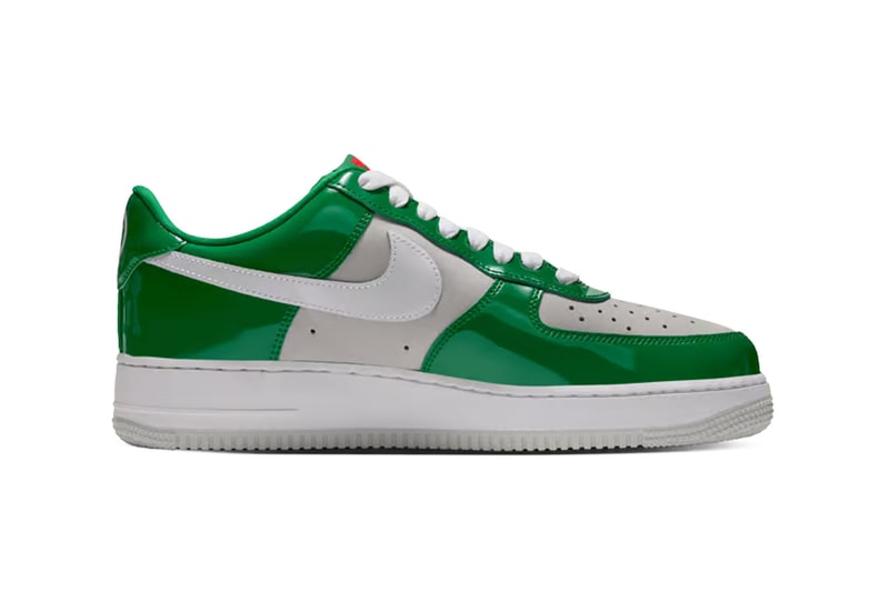 Victory Lap Radio x Nike Air Force 1 Low "Pine Green" Release Info First Look Pine Green/Light Crimson-Grey Fog-White